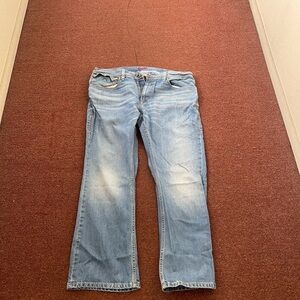 Levi's Vintage Light Blue Men's Bootcut Jeans Red series